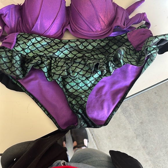 Other - Disney little Mermaid Purple and Green Bikini Set